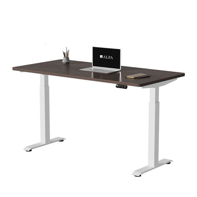 Improve Your Workday with ALFA: Redefining Workspaces with Standing Desk Frames Powered by Two Motors