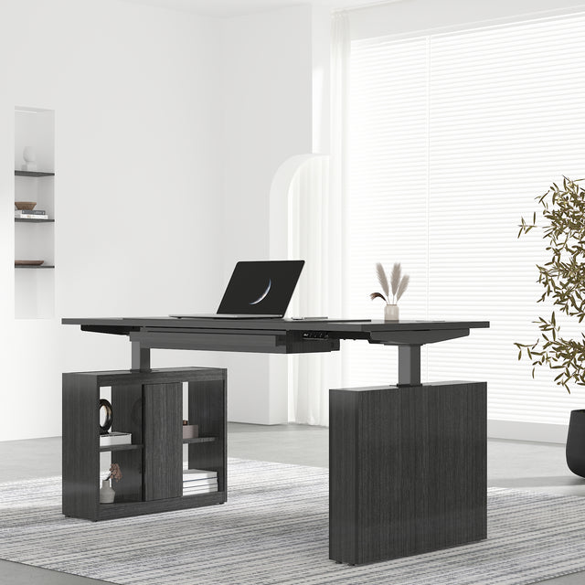 Adjustable Metal Base Standing Desk