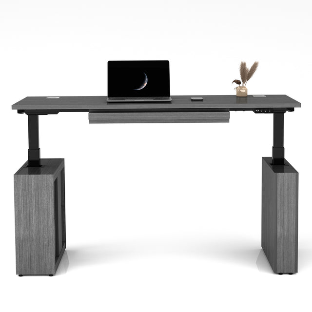 Adjustable Metal Base Standing Desk