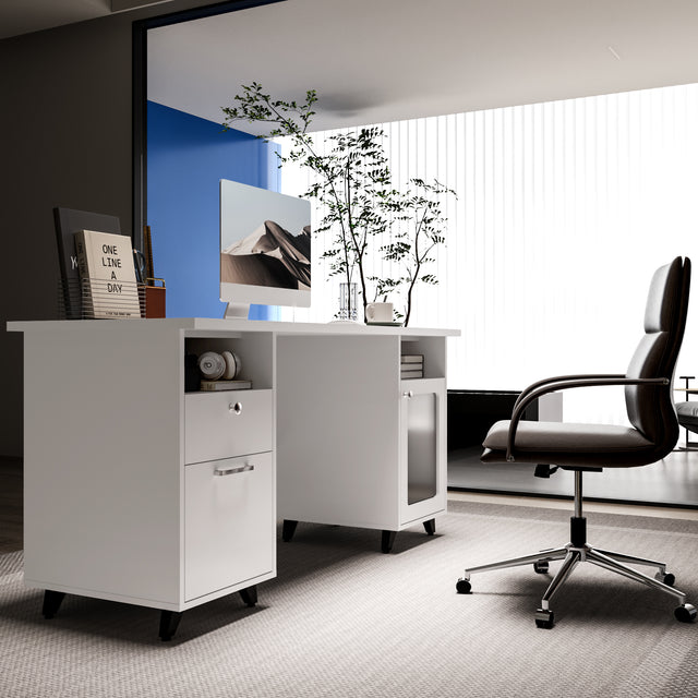 60'' W Rectangle Executive Desk