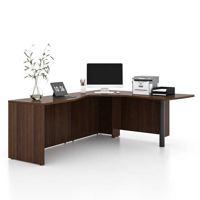 L-Shaped Executive Office Desk