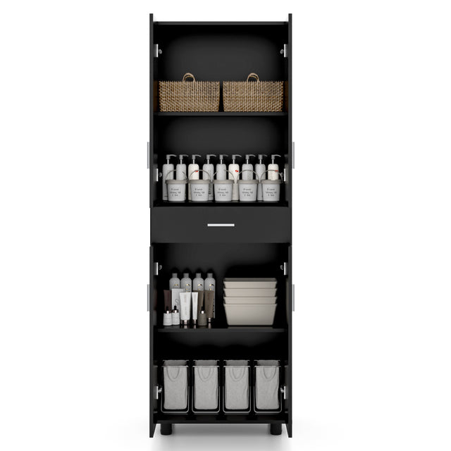 70"Garage Storage Cabinet with Drawer,Tool Cabinet with Shelves for Home Office Utility Room