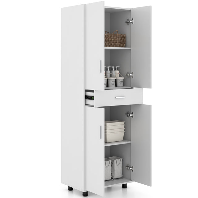 70"Garage Storage Cabinet with Drawer,Tool Cabinet with Shelves for Home Office Utility Room